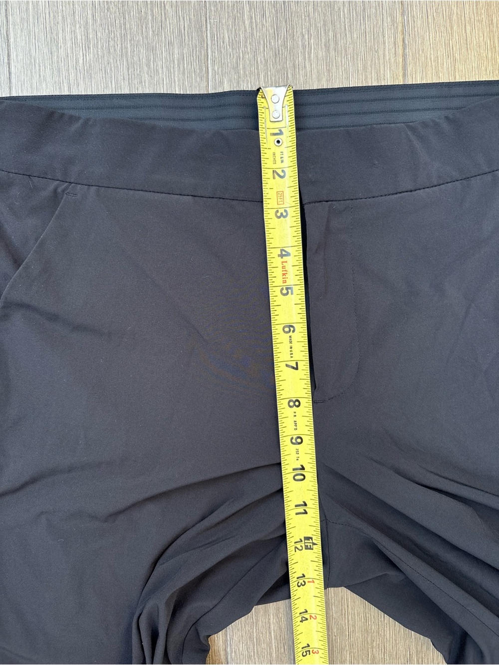 Athleta Tribeca Cropped Flowy Mid-Rise Pants In Black Size 8 - Picture 6 of 14